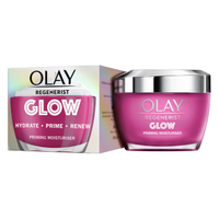 Olay Regenerist Glow Priming Moisturiser for Glowing Skin, was £34.99 now £17.45, Superdrug