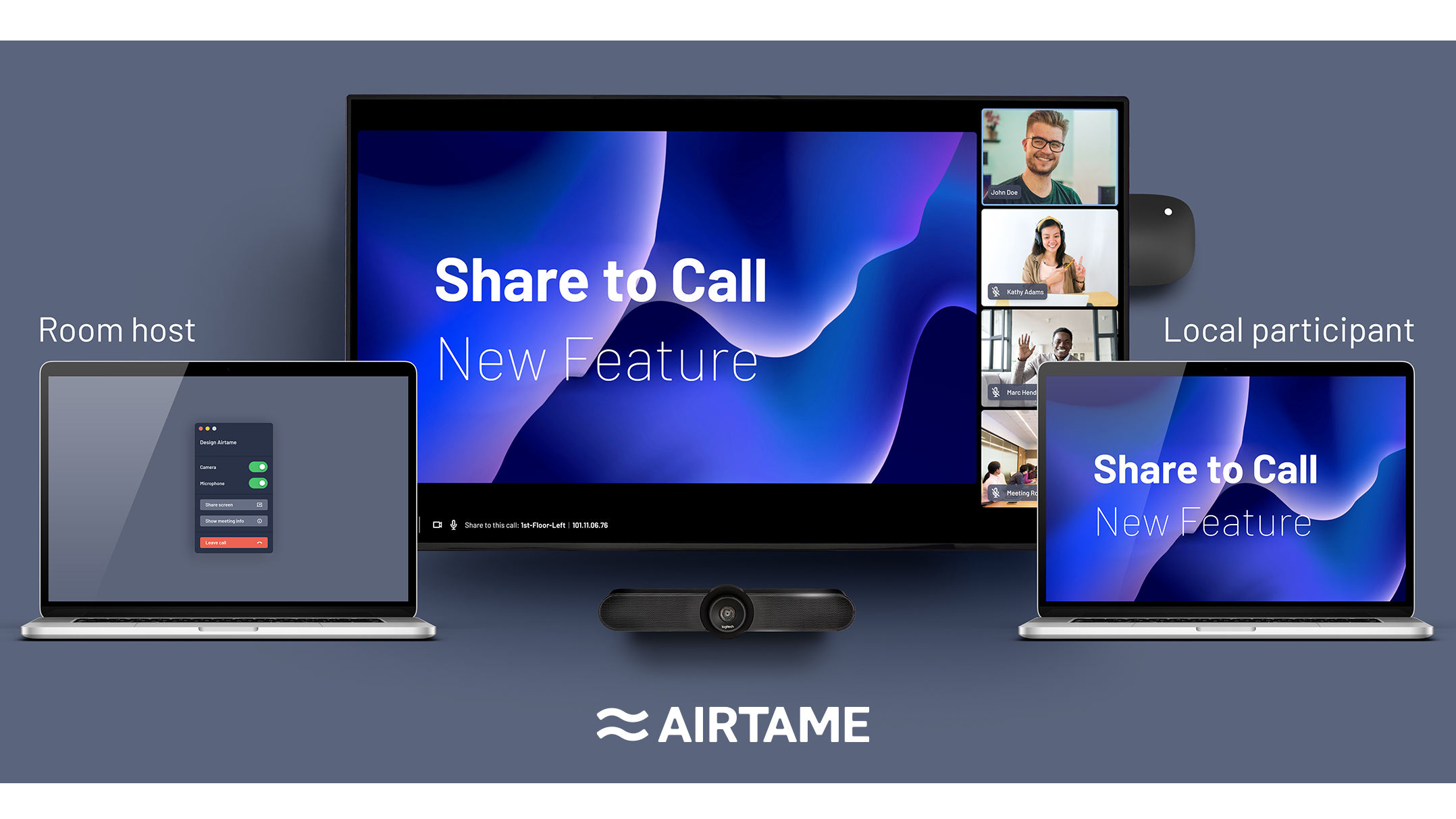 Villain lighed dinosaurus Screen Sharing, Simplified—Airtame Launches New Conferencing Feature |  AVNetwork