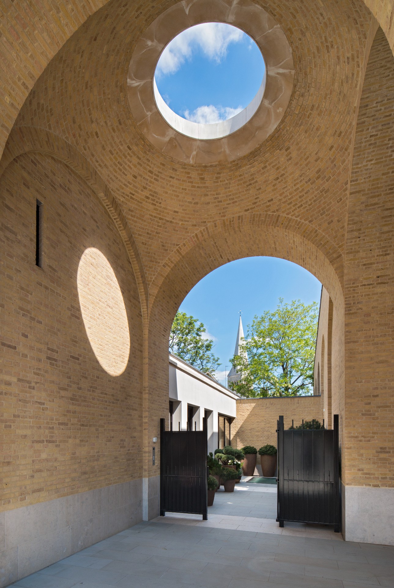 Eight Mulberry Square at Chelsea Barracks entrance