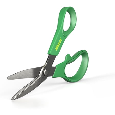Miracle-Gro 8 In. All-Purpose Steel Garden Utility Shears With Serrated Blades