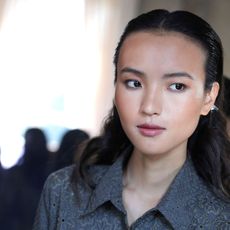 woman with clear and glowing skin