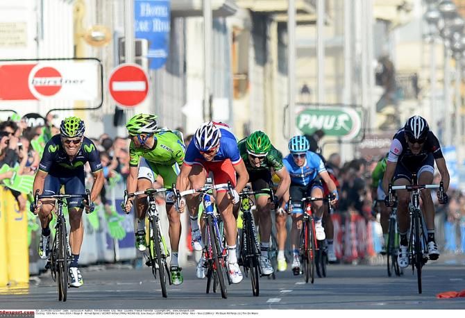 The sprint into Nice