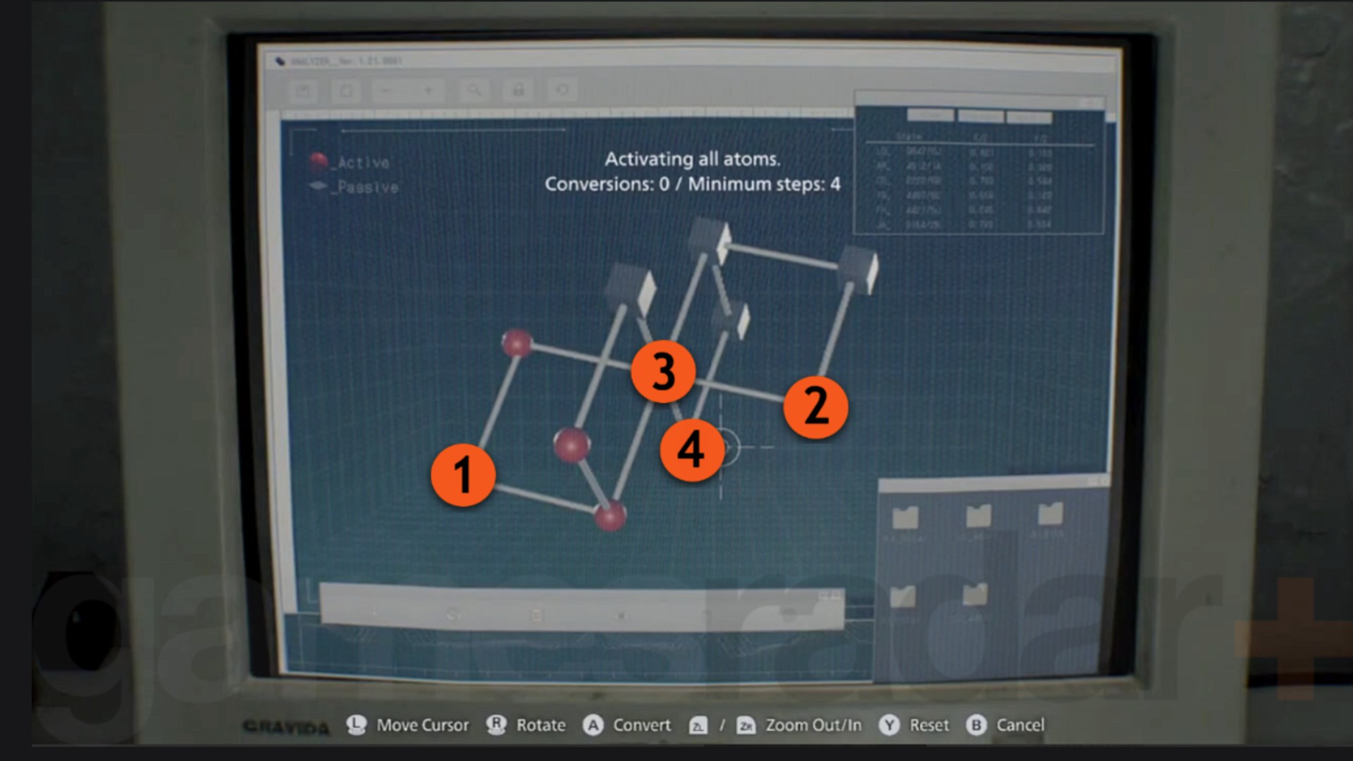 How to solve the white sample analyzer puzzle in Resident Evil Requiem