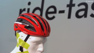 The Louis Garneau Course helmet may not look like an aero lid with its open architecture and generous venting but it was a solid mid-pack finisher in the wind tunnel. That hardly makes this helmet a leader if you’re solely focused on speed but the Course excelled in both high-speed and low-speed ventilation tests with superb airflow all around.