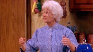 Estelle Getty as Sophia Petrillo in The Golden Girls episode "What a Difference a Date Makes"