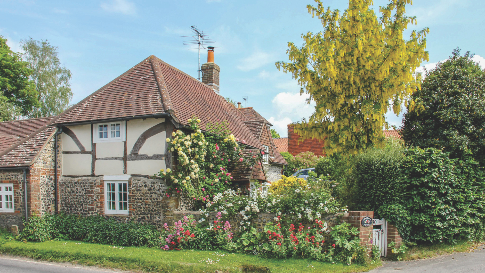 West Sussex, Michaelmas Cottage, Houghton