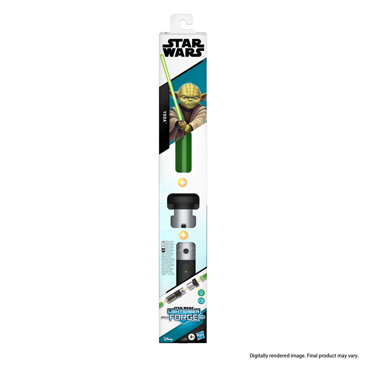 Star Wars Lightsaber Forge Yoda Electronic Green Lightsaber