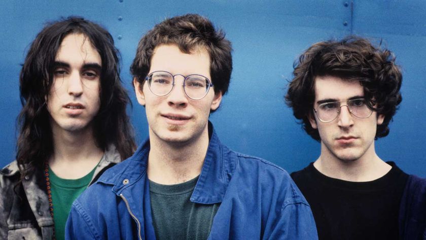 Dinosaur Jr in 1987, studio portrait