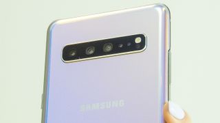 Samsung S10 5G features a ToF camera