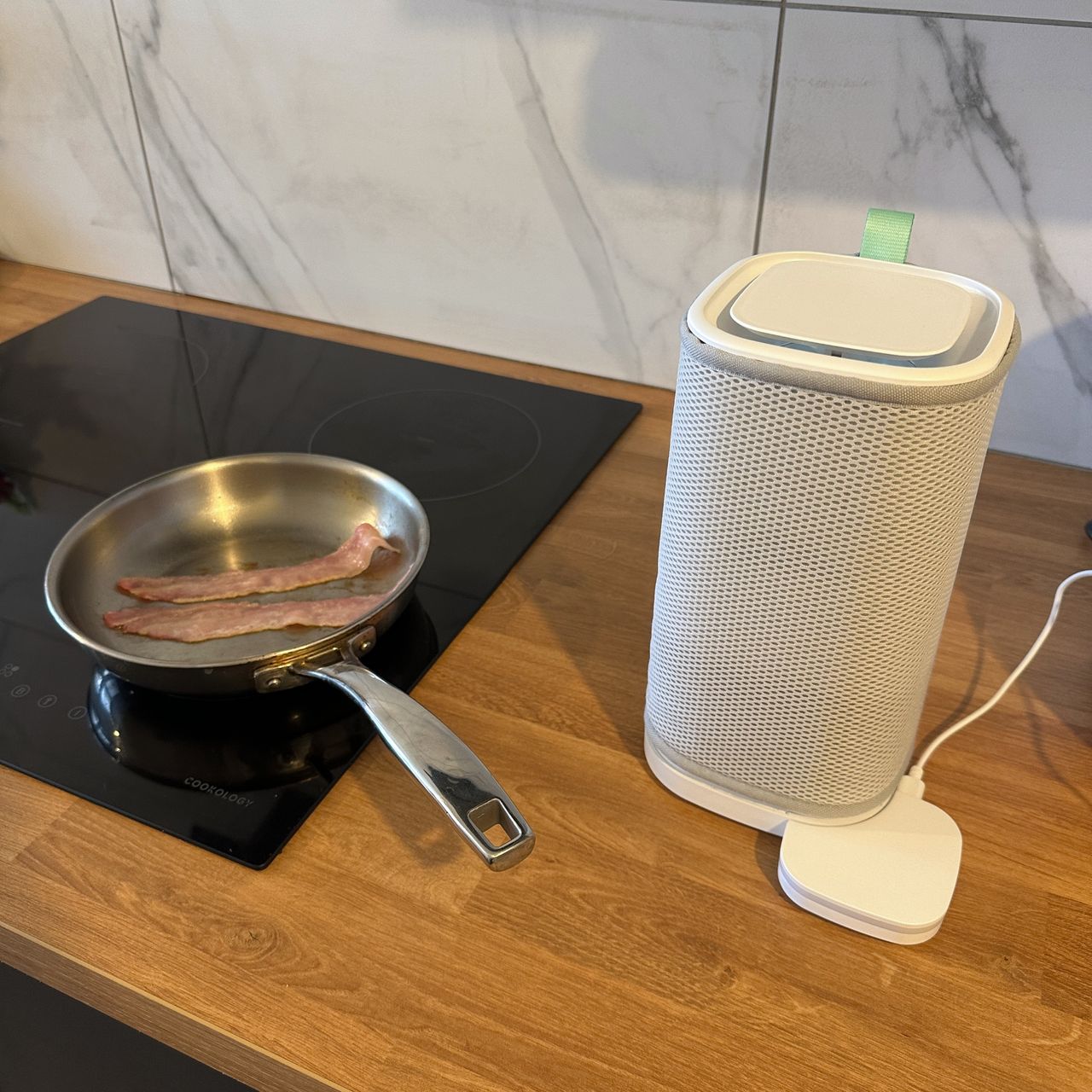 Vitesy Eteria portable air purifier testing process