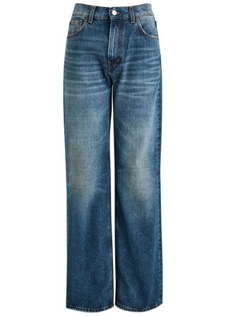 Korea Straight-Leg Jeans