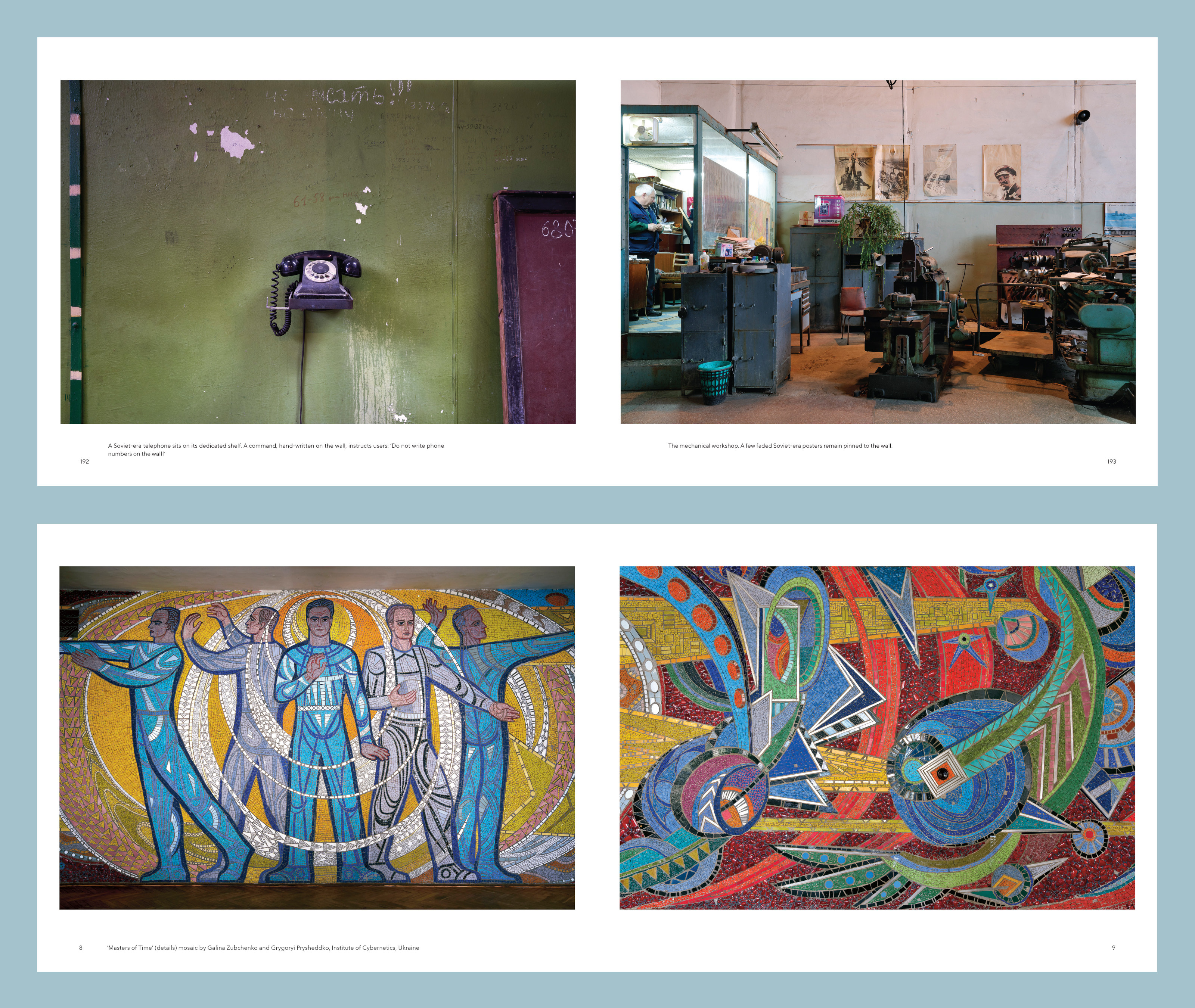 Spreads from Soviet Scientific Institutes