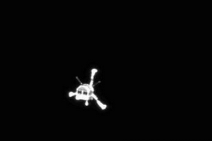 Spacecraft successfully lands on comet