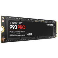 SSD M.2 (2280) 4TB Samsung 990 PRO (PCIe/NVMe) | 2 866:- 3 525:- hos AmazonSpara 659 kronor: