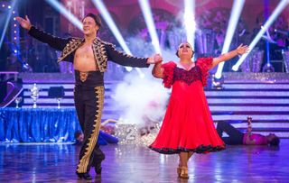 Susan Calman and Kevin Clifton