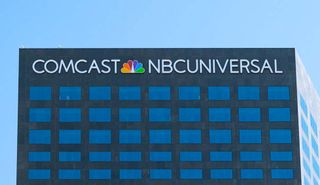 Comcast NBCUniversal building at Universal Studios in Los Angeles