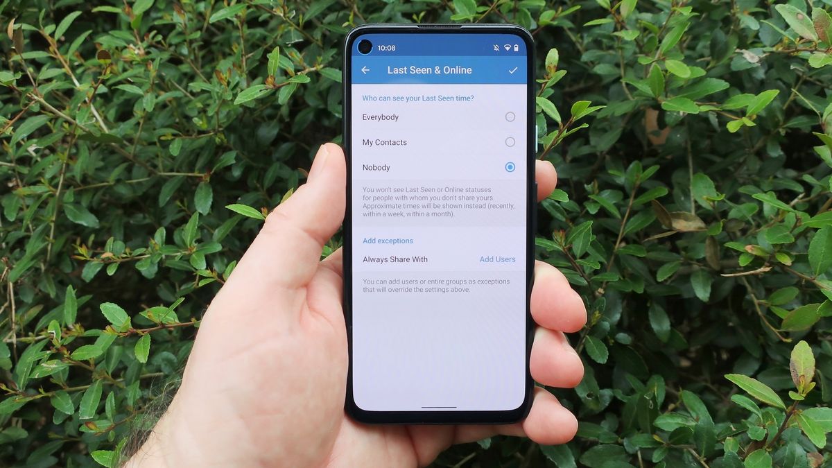 How To Change Telegram Last Seen Online