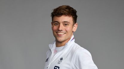 A portrait of Tom Daley, a member of the Great Britain Olympic Diving team, during the Tokyo 2020 Team GB Kitting Out at NEC Arena on June 14, 2021