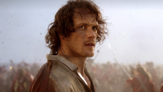 Jamie in Outlander, a popular show that Ronald D. Moore developed.
