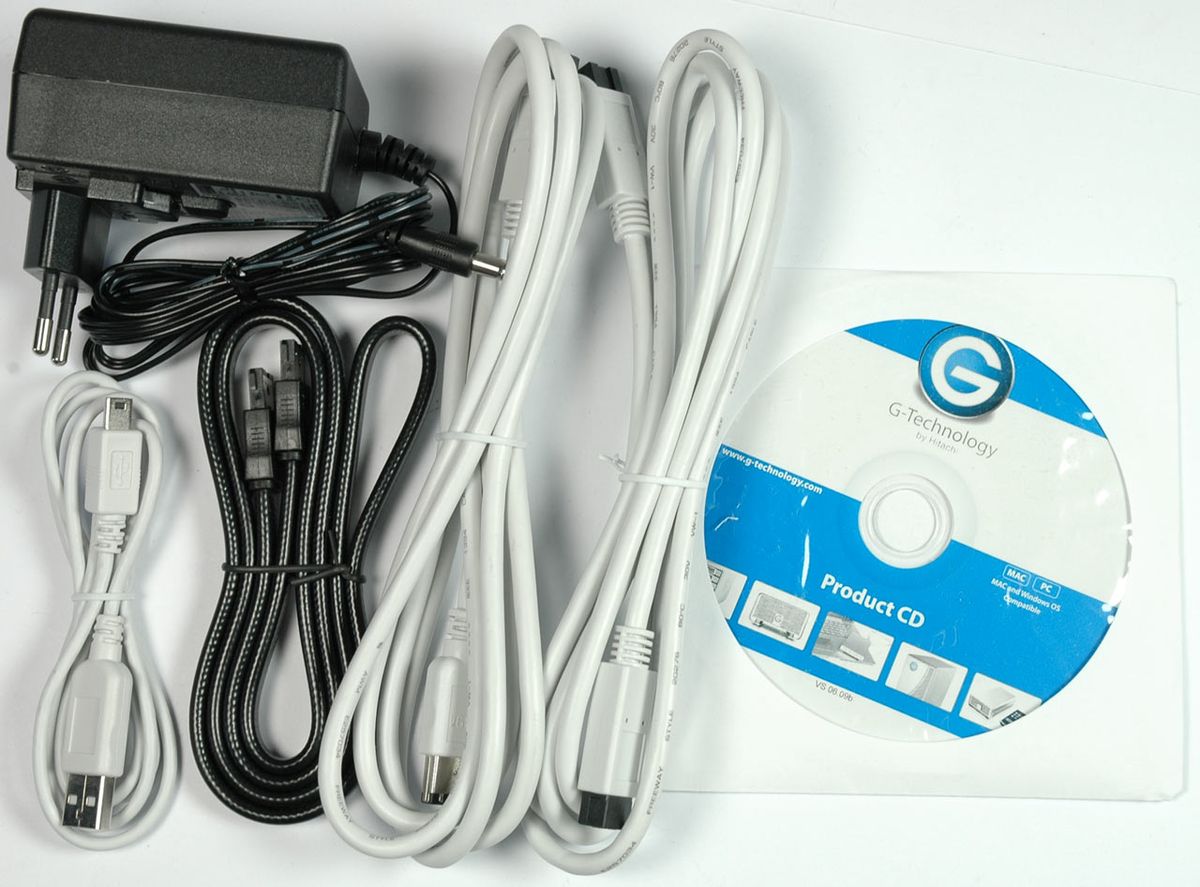 eSATA/FireWire/USB 2.0 GTechnology GDrive 1TB USB 2.0, FireWire