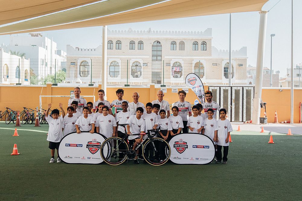UAE Team Emirates training camp