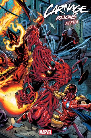 Carnage Reigns Alpha #1 cover art
