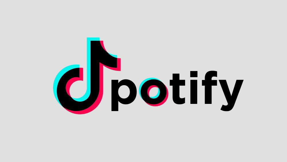 Logo mashups: Spotify vs TikTok