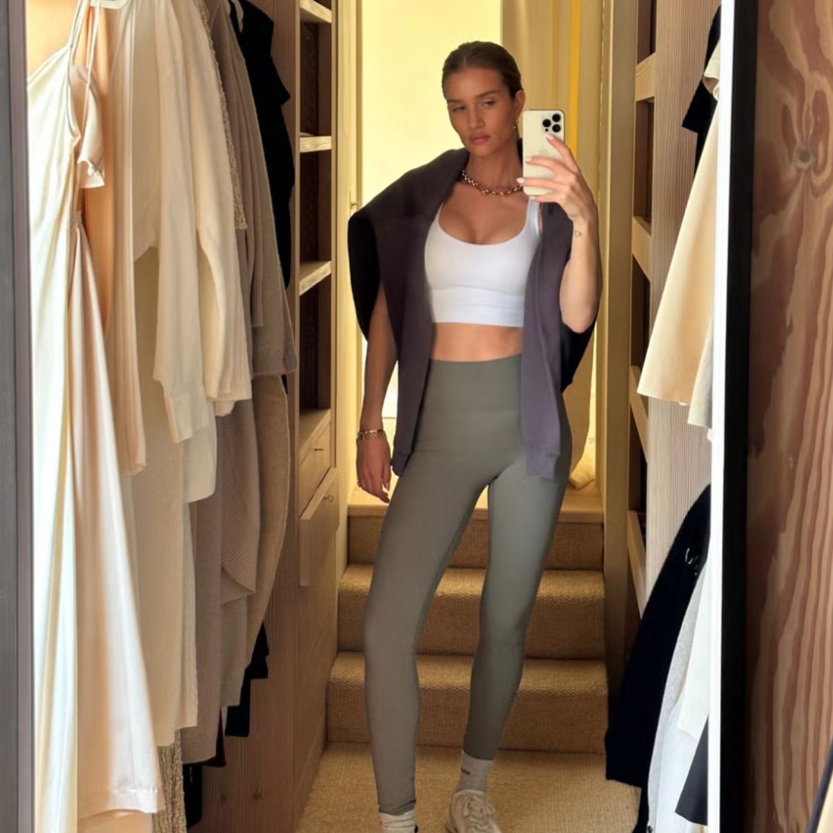 Rosie HW wearing Adanola leggings