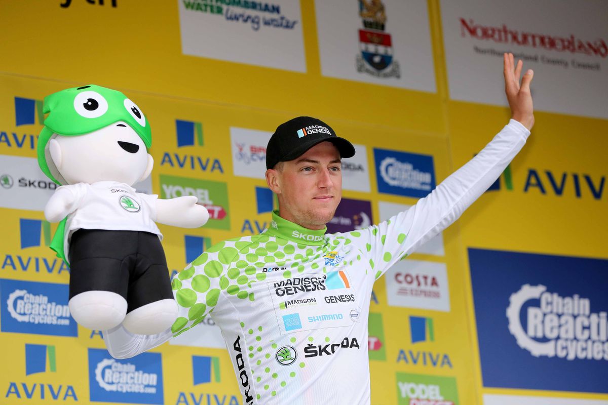 Tom Stewart leads the mountains classification