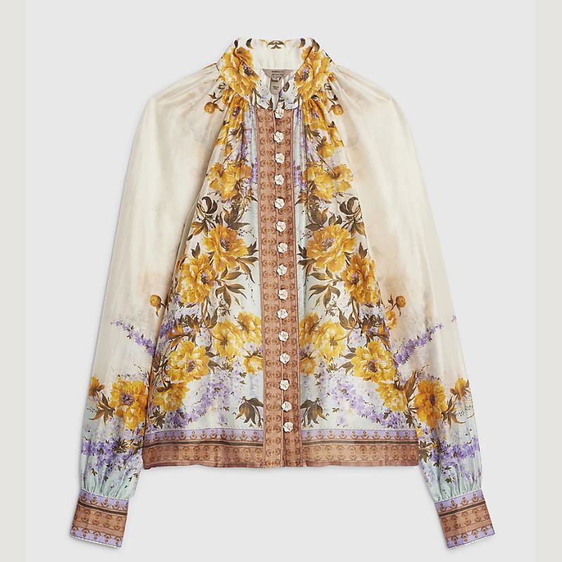 River Island floral blouse