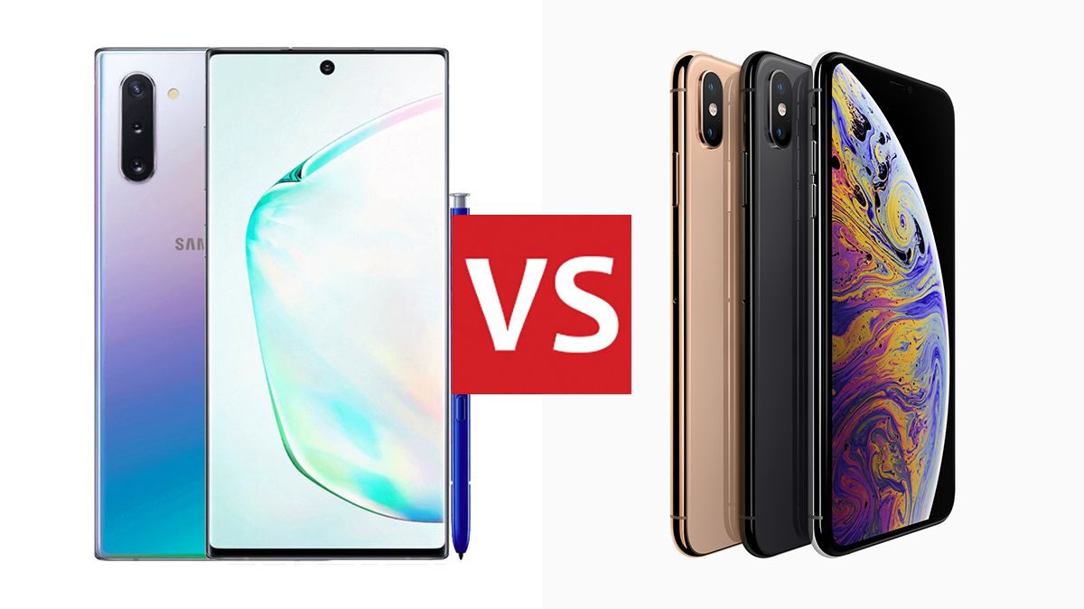 Samsung Galaxy Note 10 vs iPhone XS Max