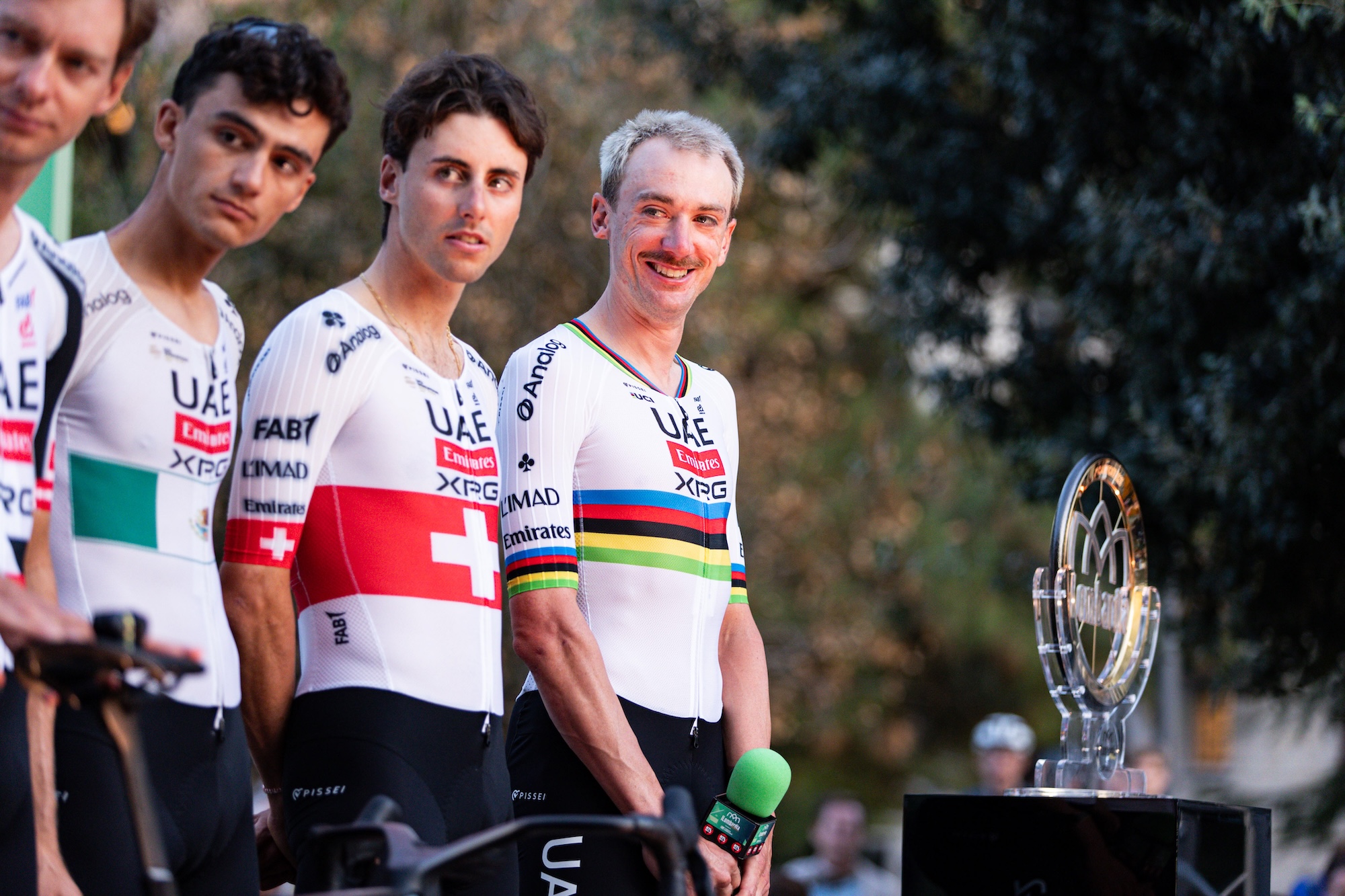 World champion says Isaac del Toro is &lsquo;first rider&rsquo; for UAE Team Emirates-XRG at Il Lombardia