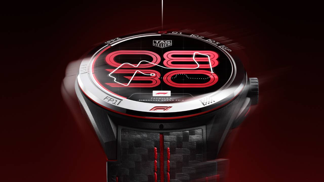 TAG Heuer Connected Calibre E5 45mm x Formula 1