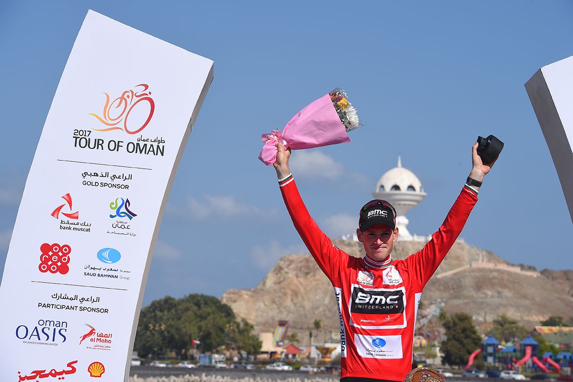 Hermans on the podium