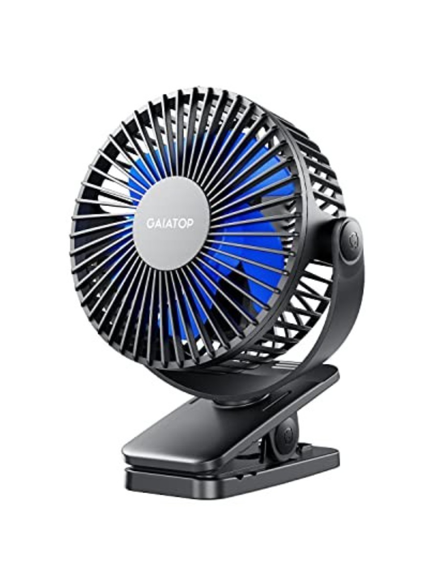 A black clip on fan