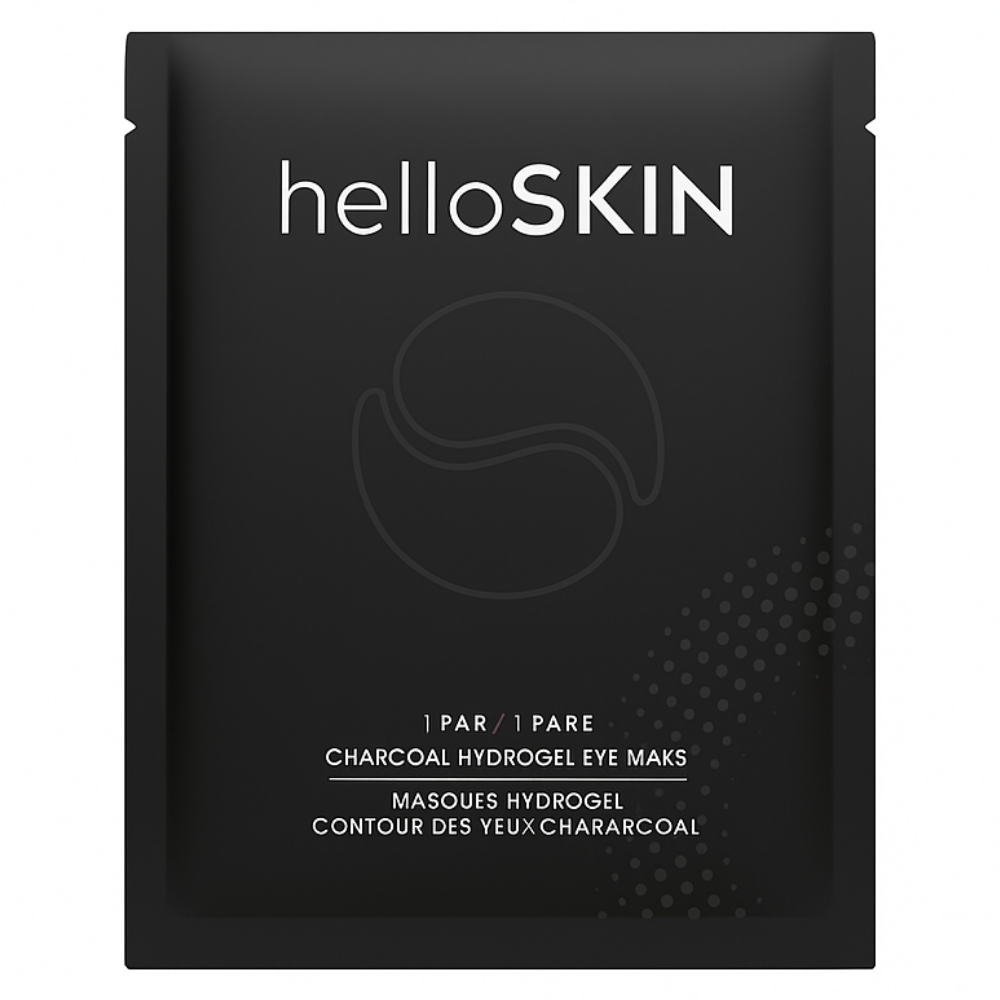 Helloskin Charcoal Hydrogel Eye Masks 1 Pair