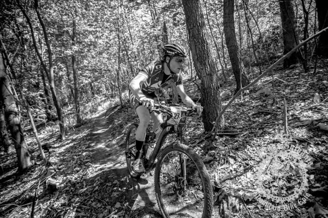 Zach Adams (Toasted Head Racing) is the first recipient of the SRAM/Bear Creek Enduro Leader's Jersey