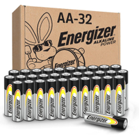 Energizer AA Alkaline Batteries (32-pack)