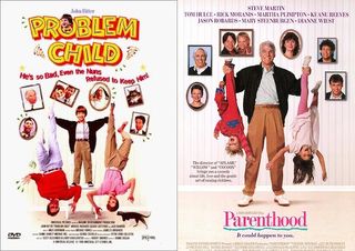 problem child and parenthood posters