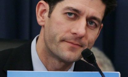 House Budget Committee chairman Rep. Paul Ryan (R-Wisc.) is suggesting that Republicans would approve a short-term funding measure to buy more time for budget talks.