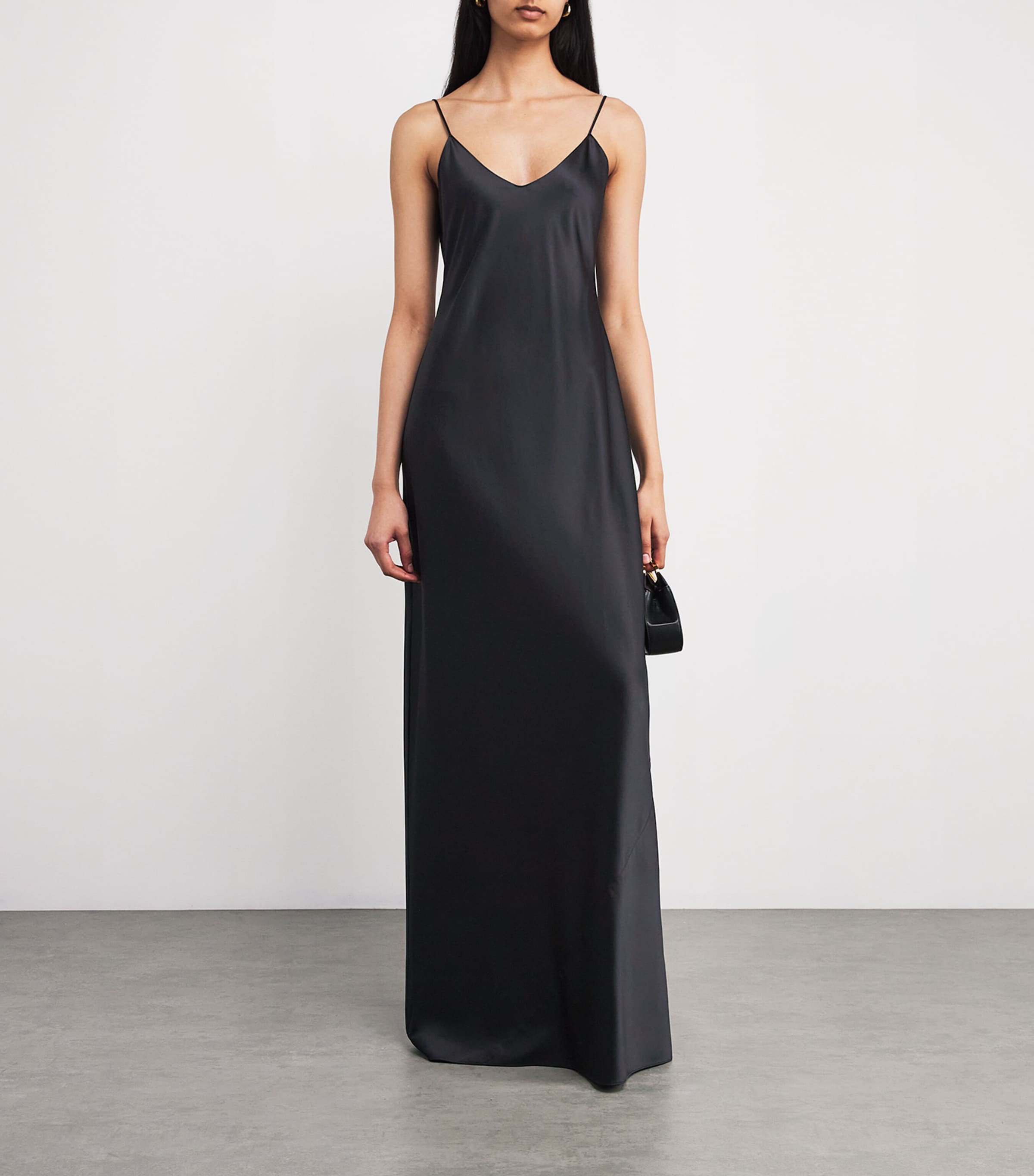 Silk-Blend Mila Maxi Dress