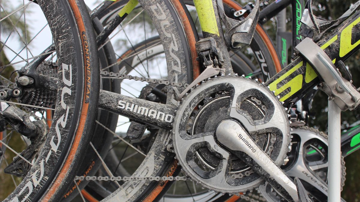 Jens Keukeleire's drivetrain post race