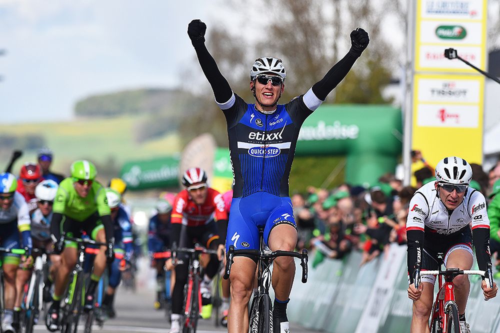 Marcel Kittel (Etixx-QuickStep) wins stage 1 at Tour de Romandie
