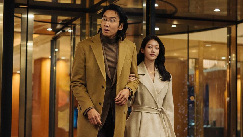 Lee Kwang-soo as Han Sang-hun and Gong Seung-yeon as Lee Yu-jeong in &quot;Karma&quot; coming soon to Netflix