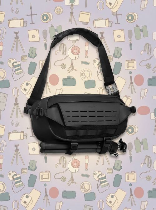 9L Camera Sling Bag with Tripod Holder B122