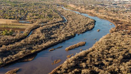 Rio Grande aerial view.