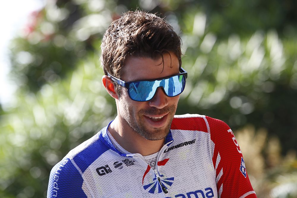 Thibaut Pinot on the second rest day at the Tour de France