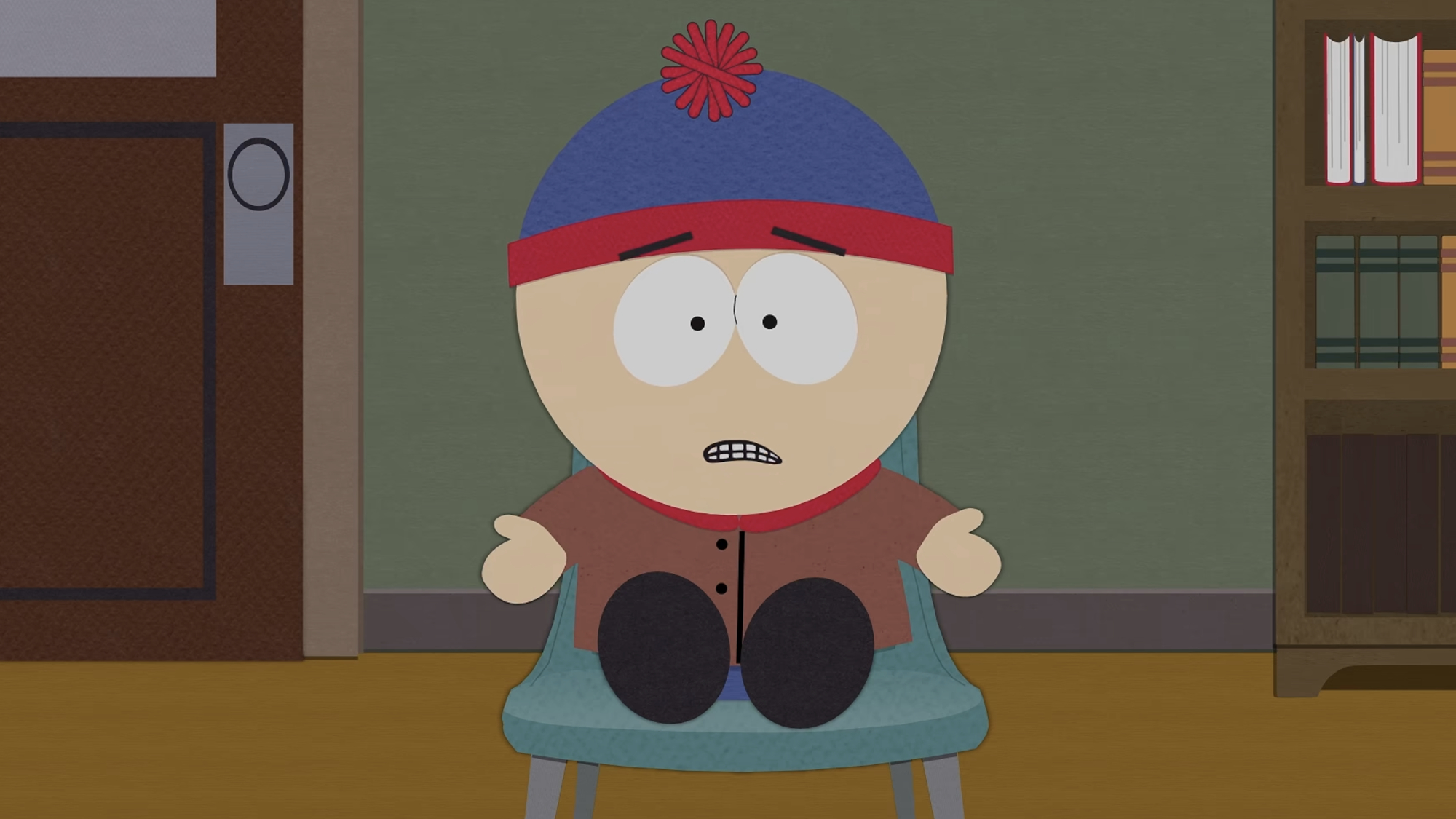 Stan Marsh speaks on South Park.