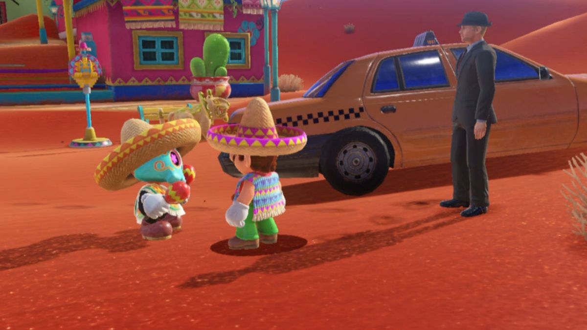 Where to find the Desert Wanderer in Super Mario Odyssey