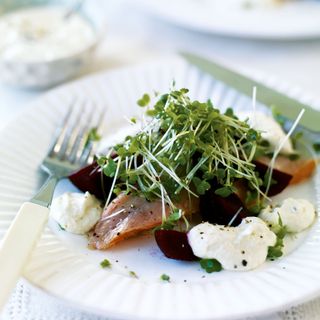 Smoked Trout with Horseradish